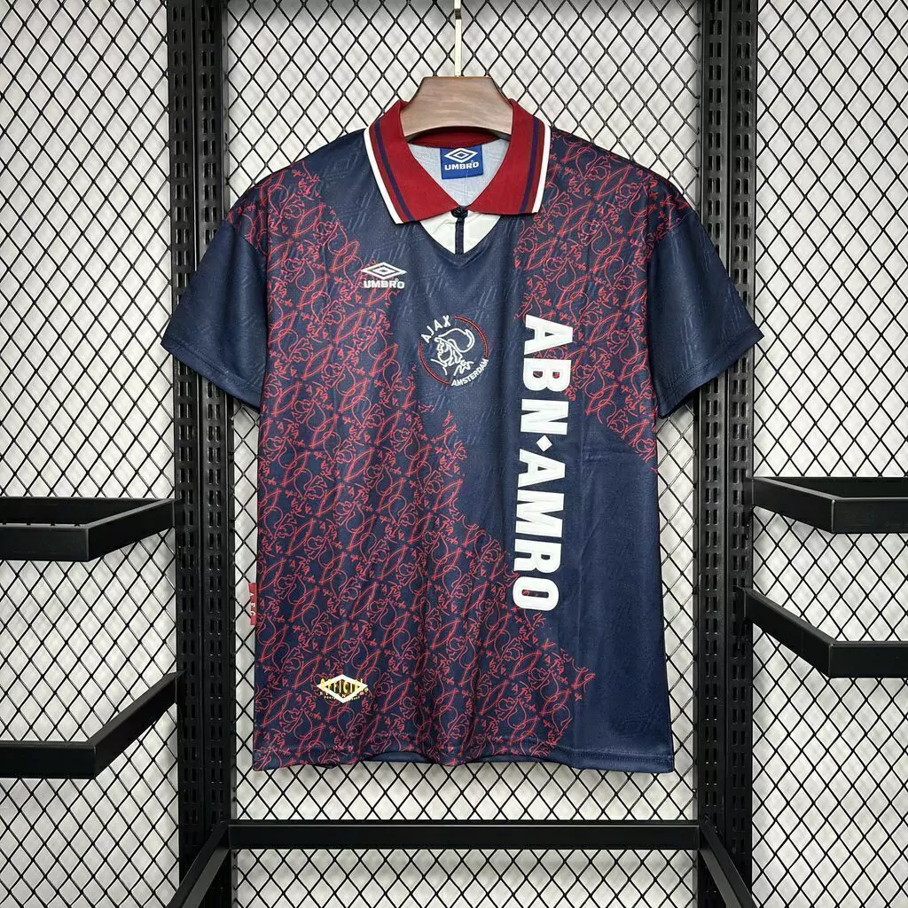 EWGRMIOEJFVNI Camisa Retrô Ajax Away 1994/1995 Umbro - Imagem 1