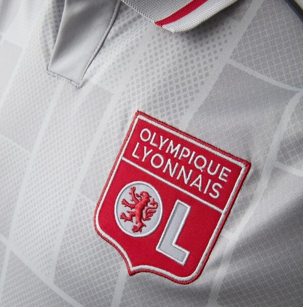 Camisa Olympique Lyonnais Third Versão Torcedor 2025/26 Branca Adidas - Imagem 4