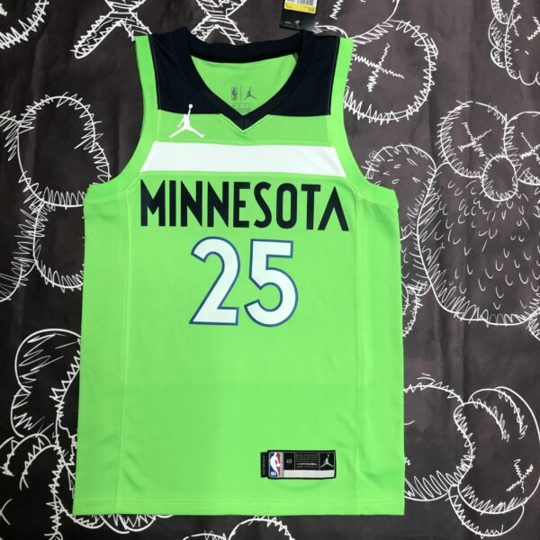 Camiseta Regata NBA Minnesota Timberwolves Statement 2020 Verde Jordan - Imagem 2