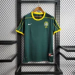 Camisa Retrô Clássica Seleção Brasileira Brasil – Nike Masculina – Goleiro – 1998