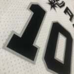Camiseta Regata NBA San Antonio Spurs 10 Dennis Rodman Mitchell & Ness Branca 1993/94 - Imagem 3