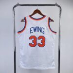 Camiseta Regata NBA New York Knicks 33 Patrick Ewing Mitchell & Ness Branca 1991/92 - Imagem 6