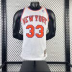 Camiseta Regata NBA New York Knicks 33 Patrick Ewing Mitchell & Ness Branca 1991/92 - Imagem 8