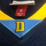 Camiseta Regata NBA Denver Nuggets 15 Carmelo Anthony Mitchell & Ness Azul 2006/07 - Imagem 8