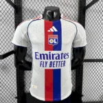 Camisa Olympique Lyonnais Home Versão Jogador 2025/26 Branca Adidas