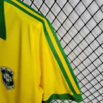 Camisa Retrô Clássica Seleção Brasileira Home - Brasil Amarela – 1979/80 Adidas - Imagem 7