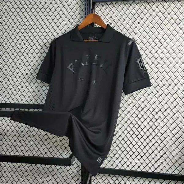 Camisa Retrô Seleção Brasileira - Brasil All Black – Preta 2014 Nike - Imagem 2