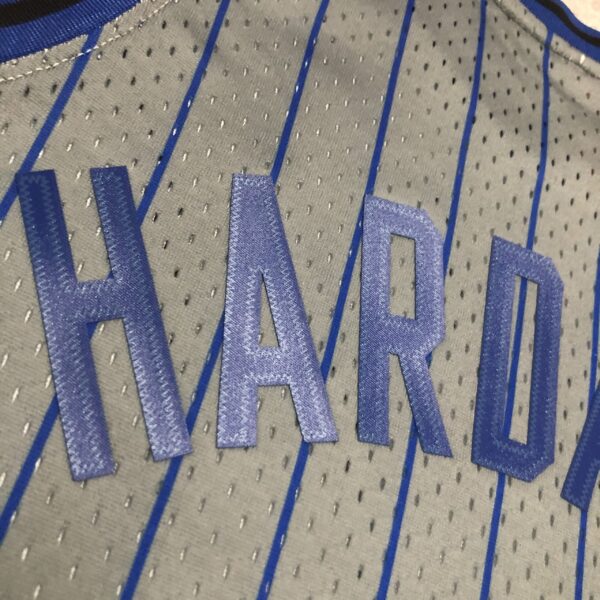 Camiseta Regata NBA Orlando Magic 1 Penny Hardaway Mitchell & Ness Cinza 1994/95 - Imagem 13