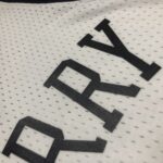 Camiseta Regata NBA Golden State Warriors 30 Stephen Curry Mitchell & Ness Branca 2009/10 - Imagem 15