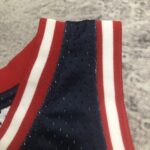 Camiseta Regata NBA Houston Rockets 3 Steve Francis Mitchell & Ness Azul 1999/2000 - Imagem 6