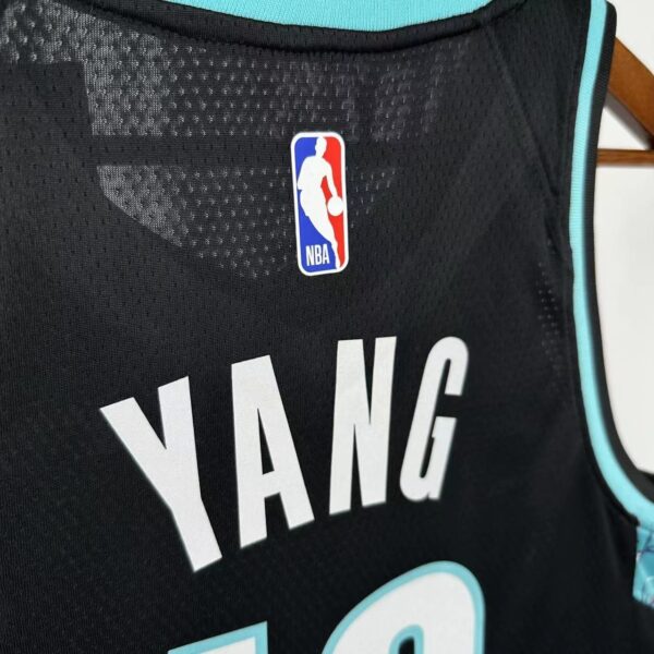 Camiseta Regata Basquete NBA Portland Trail Blazers City Edition 2025 Preta Nike - Imagem 8