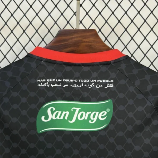 Camisa Palestino Away Versão Torcedor 2025/2026 Preta - Imagem 5