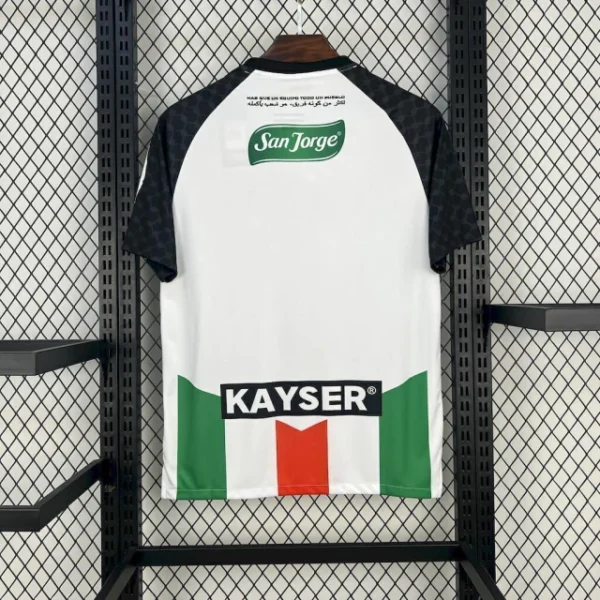 Camisa Palestino Home Versão Torcedor 2025/2026 Branca - Imagem 3