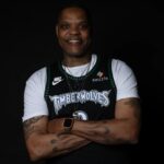 Camiseta Regata Basquete NBA Minnesota Timberwolves Classic Edition Preta 25/2026 Nike - Imagem 4