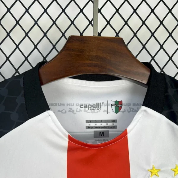 Camisa Palestino Home Versão Torcedor 2025/2026 Branca - Imagem 2