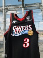 Camiseta Regata Basquete NBA Philadelphia 76ers Sixers Classic Edition Preta 25/2026 Nike
