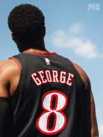 Camiseta Regata Basquete NBA Philadelphia 76ers Sixers Classic Edition Preta 25/2026 Nike - Imagem 7