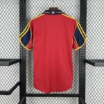 Camisa Retrô Clássica Seleção Espanha Home 2000 Vermelha Adidas - Imagem 4