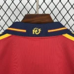 Camisa Retrô Clássica Seleção Espanha Home 2000 Vermelha Adidas - Imagem 5