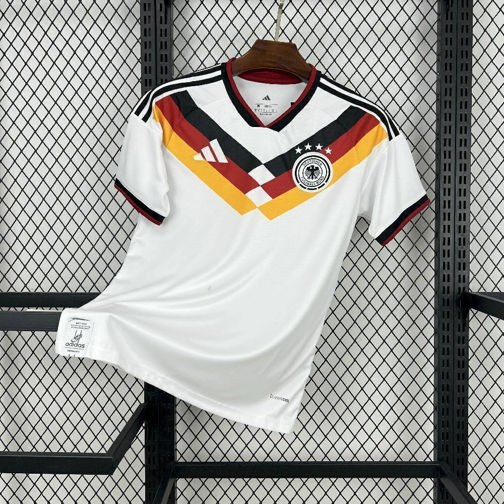 2025080522065939-1b6600002b4bd228a917571692778871-1024-1024 Camisa Seleção Alemanha Home Versão Torcedor Copa Do Mundo 2026 Branco Adidas - Imagem 1