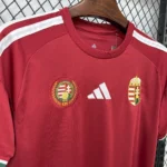 Camisa Seleção Hungria Home Versão Torcedor Copa Do Mundo 2026 Vermelho Adidas - Imagem 3
