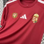 Camisa Seleção Hungria Home Versão Torcedor Copa Do Mundo 2026 Vermelho Adidas - Imagem 2