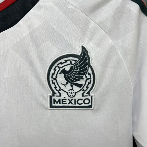 Camisa Seleção México Away Versão Torcedor Copa Do Mundo 2026 Branco Adidas - Imagem 7