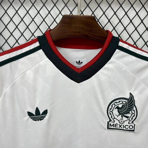 Camisa Seleção México Away Versão Torcedor Copa Do Mundo 2026 Branco Adidas - Imagem 3