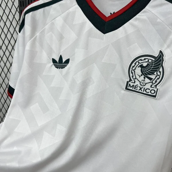 Camisa Seleção México Away Versão Torcedor Copa Do Mundo 2026 Branco Adidas - Imagem 2