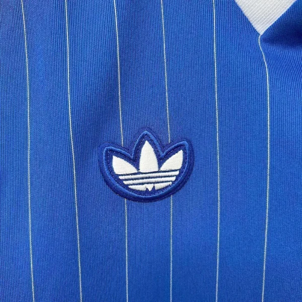 Camisa Real Madrid Terrace Icons Unissex 2025 Azul Adidas - Imagem 10