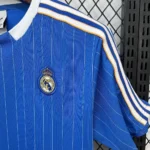 Camisa Real Madrid Terrace Icons Unissex 2025 Azul Adidas - Imagem 7
