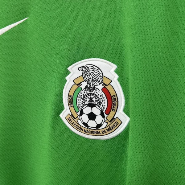 Camisa Retrô Clássica Seleção México Home 2004 Nike Total 90 - Imagem 5