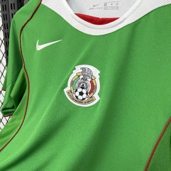 Camisa Retrô Clássica Seleção México Home 2004 Nike Total 90 - Imagem 2