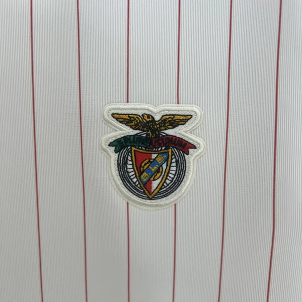 Camisa Benfica Terrace Icons Unissex 2025 Bege Adidas - Imagem 4