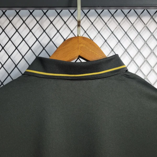 Camisa Retrô Seleção Brasileira - Brasil Concept Edition Polo Black – Preta 2022 Nike - Imagem 9