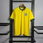 Camisa Retrô Clássica Seleção Brasileira Home - Brasil Amarelo – 1970
