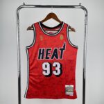 Camiseta Regata NBA Miami Heat BAPE Mitchell & Ness Vermelha 1993