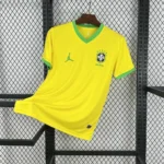 Camisa Brasil Seleção Brasileira Concept Home Versão Torcedor Masculina Amarela 25/2026 Jordan