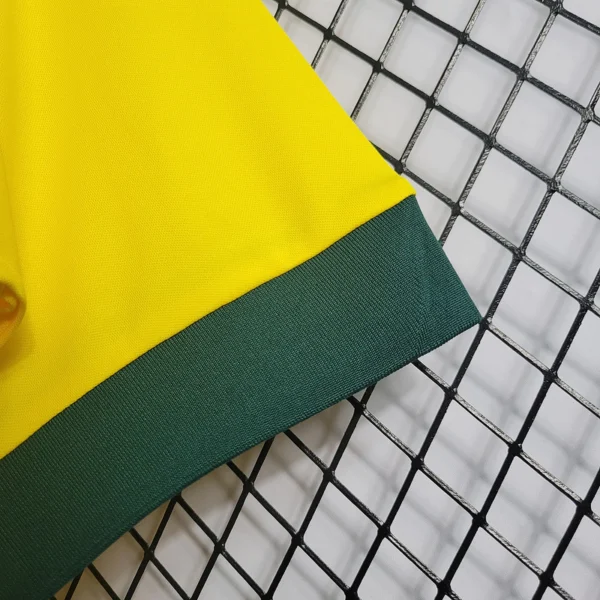 Camisa Retrô Clássica Seleção Brasileira Home - Brasil Amarelo – 1970 - Imagem 4