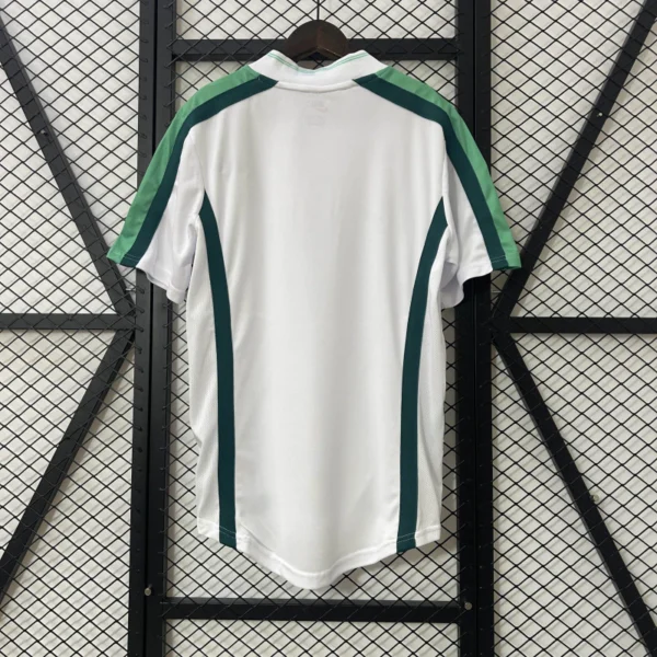 Camisa Retrô Clássica Seleção Nigéria Away 1998 Branca Nike - Imagem 4