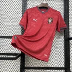 Camisa Seleção Portugal Home Versão Torcedor Copa Do Mundo 2026 Puma Vermelha