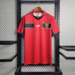 Camisa Retrô Clássica Seleção Marrocos Home 1998 Vermelho Puma