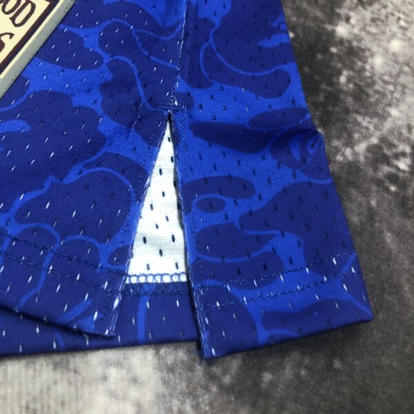 Camiseta Regata NBA Brooklyn Nets BAPE Mitchell & Ness Azul 1993 - Imagem 10