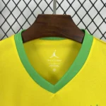 Camisa Brasil Seleção Brasileira Concept Home Versão Torcedor Masculina Amarela 25/2026 Jordan - Imagem 2