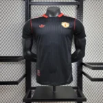 Camisa Manchester United Terrace Icons Unissex 2025 Preta Adidas