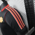 Camisa Manchester United Terrace Icons Unissex 2025 Preta Adidas - Imagem 4