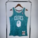 Camiseta Regata NBA Boston Celtics BAPE Mitchell & Ness Verde 1985/86