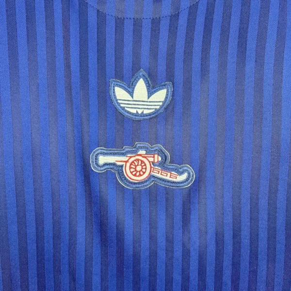 Camisa Arsenal Terrace Icons Unissex 2025 Azul Adidas - Imagem 2