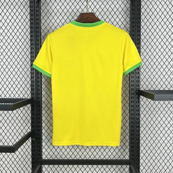 Camisa Brasil Seleção Brasileira Concept Home Versão Torcedor Masculina Amarela 25/2026 Jordan - Imagem 5