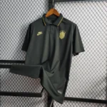 Camisa Retrô Seleção Brasileira - Brasil Concept Edition Polo Black – Preta 2022 Nike - Imagem 2